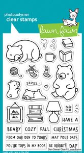 Lawn Fawn - Clear Stamps - Den Sweet Den