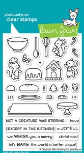 Lawn Fawn - Clear Stamps - A Creature Was Stirring