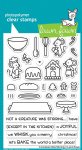 Lawn Fawn - Clear Stamps - A Creature Was Stirring