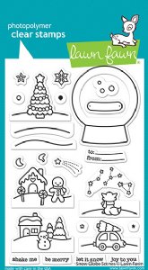 Lawn Fawn - Clear Stamps - Snow Globe Scenes