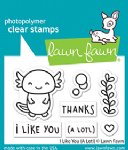 Lawn Fawn - Clear Stamps - I Like You (a Lotl)