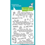 Lawn Fawn - Clear Stamp - Scripty Bubble Sentiments