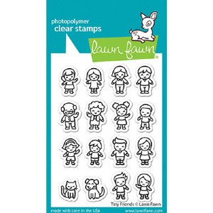 Lawn Fawn - Clear Stamp - Tiny Friends