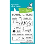 Lawn Fawn - Clear Stamp - Long Distance Hugs