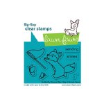 Lawn Fawn - Clear Stamp - Butterfly Kisses Flip-Flop