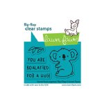 Lawn Fawn - Clear Stamp - I Love You(calyptus) Flip-Flop