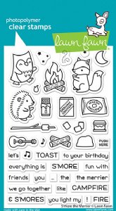 Lawn Fawn - Clear Stamp - S'more the Merrier