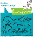 Lawn Fawn - Clear Stamp - Mermaid for You Flip-Flop
