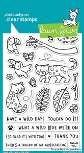 Lawn Fawn - Clear Stamp - Toucan Do It