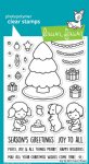 Lawn Fawn - Clear Stamp - Joy To All