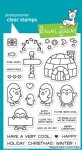 Lawn Fawn - Clear Stamp - Penguin Party