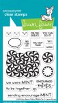 Lawn Fawn - Clear Stamp - How You Bean? Mint Add-On