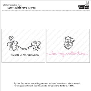 Lawn Fawn - Clear Stamp - Scent with Love