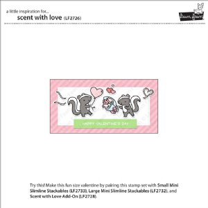 Lawn Fawn - Clear Stamp - Scent with Love