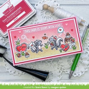 Lawn Fawn - Clear Stamp - Scent with Love
