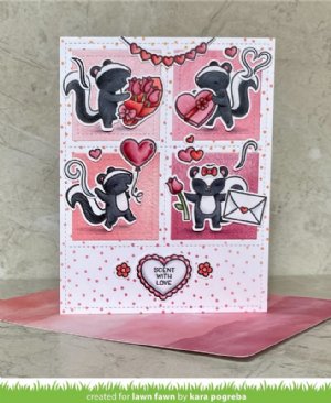 Lawn Fawn - Clear Stamp - Scent with Love