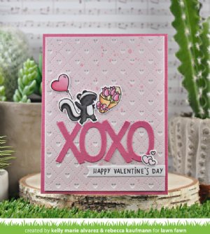 Lawn Fawn - Clear Stamp - Scent with Love Add-On