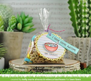 Lawn Fawn - Clear Stamp - Cerealsly Awesome