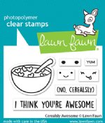 Lawn Fawn - Clear Stamp - Cerealsly Awesome