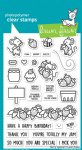 Lawn Fawn - Clear Stamp - Berry Special