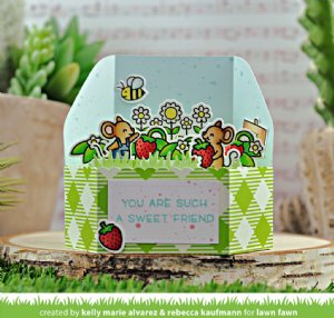 Lawn Fawn - Clear Stamp - Berry Special