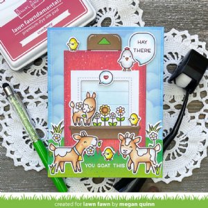 Lawn Fawn - Clear Stamp - Garden Before 'n Afters