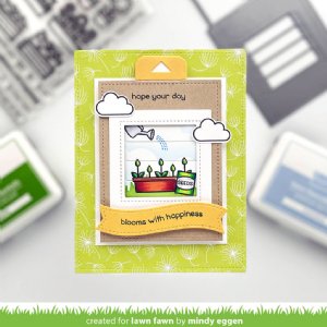 Lawn Fawn - Clear Stamp - Garden Before 'n Afters