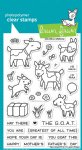 Lawn Fawn - Clear Stamp - You Goat This