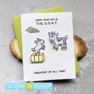 Lawn Fawn - Clear Stamp - You Goat This