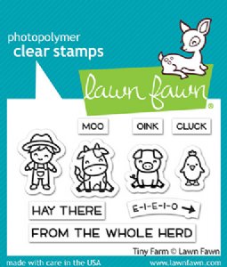 Lawn Fawn - Clear Stamp - Tiny Farm