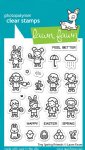 Lawn Fawn - Clear Stamp - Tiny Spring Friends