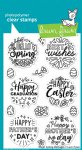 Lawn Fawn - Clear Stamp - Magic Spring Messages
