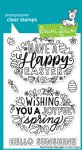 Lawn Fawn - Clear Stamp - Giant Easter Messages