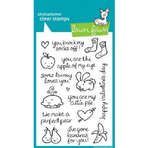 Lawn Fawn - Clear Stamps - My Silly Valentine