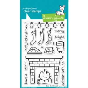 Lawn Fawn - Clear Stamps - Cozy Christmas