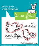 Lawn Fawn - Clear Stamps - Fly Free