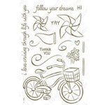 Lawn Fawn - Clear Stamps - Cruising Through Life
