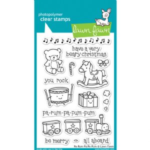 Lawn Fawn - Clear Stamps - A-Rum-Pa-Pum-Pum