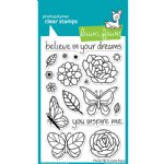 Lawn Fawn - Clear Stamps - Flutter By