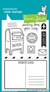 Lawn Fawn - Clear Stamps - You've Got Mail
