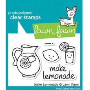 Lawn Fawn - Clear Stamps - Make Lemonade