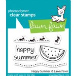 Lawn Fawn - Clear Stamps - Happy Summer