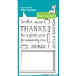 Lawn Fawn - Clear Stamps - A Good Apple