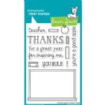 Lawn Fawn - Clear Stamps - A Good Apple