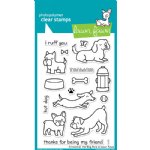 Lawn Fawn - Clear Stamps - Critters At The Dog Park