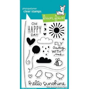Lawn Fawn - Clear Stamps - Hello Sunshine