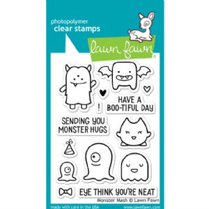 Lawn Fawn - Clear Stamps - Monster Mash
