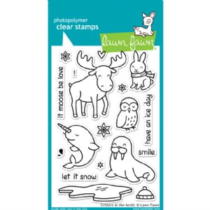 Lawn Fawn - Clear Stamps - Critters In The Arctic