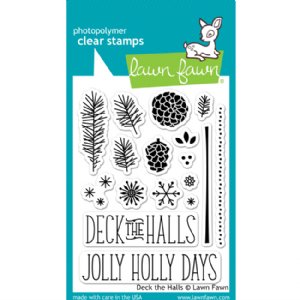 Lawn Fawn - Clear Stamps - Deck The Halls