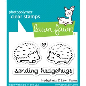 Lawn Fawn - Clear Stamps - Hedgehugs